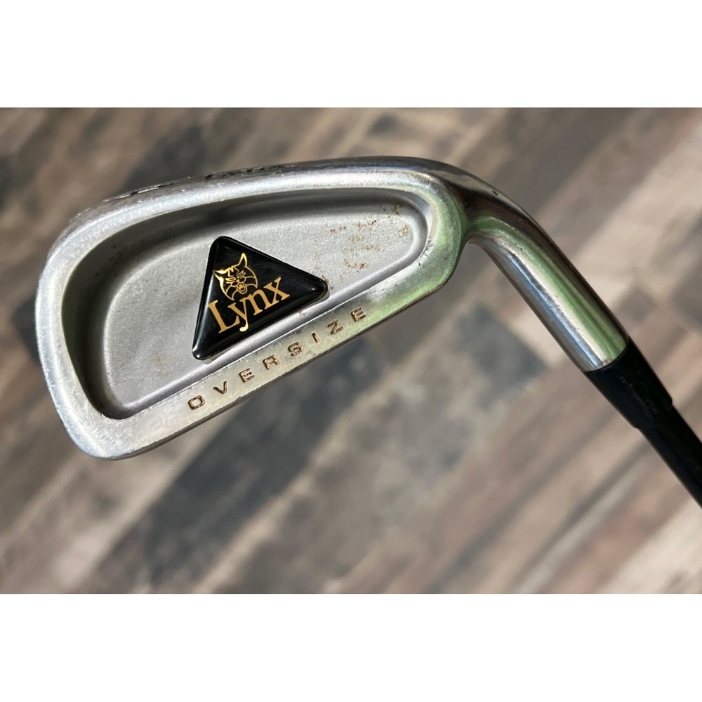Lynx Oversize Single 4 Iron Golf Club Regular Flex Graphite Shaft Good Grip RH